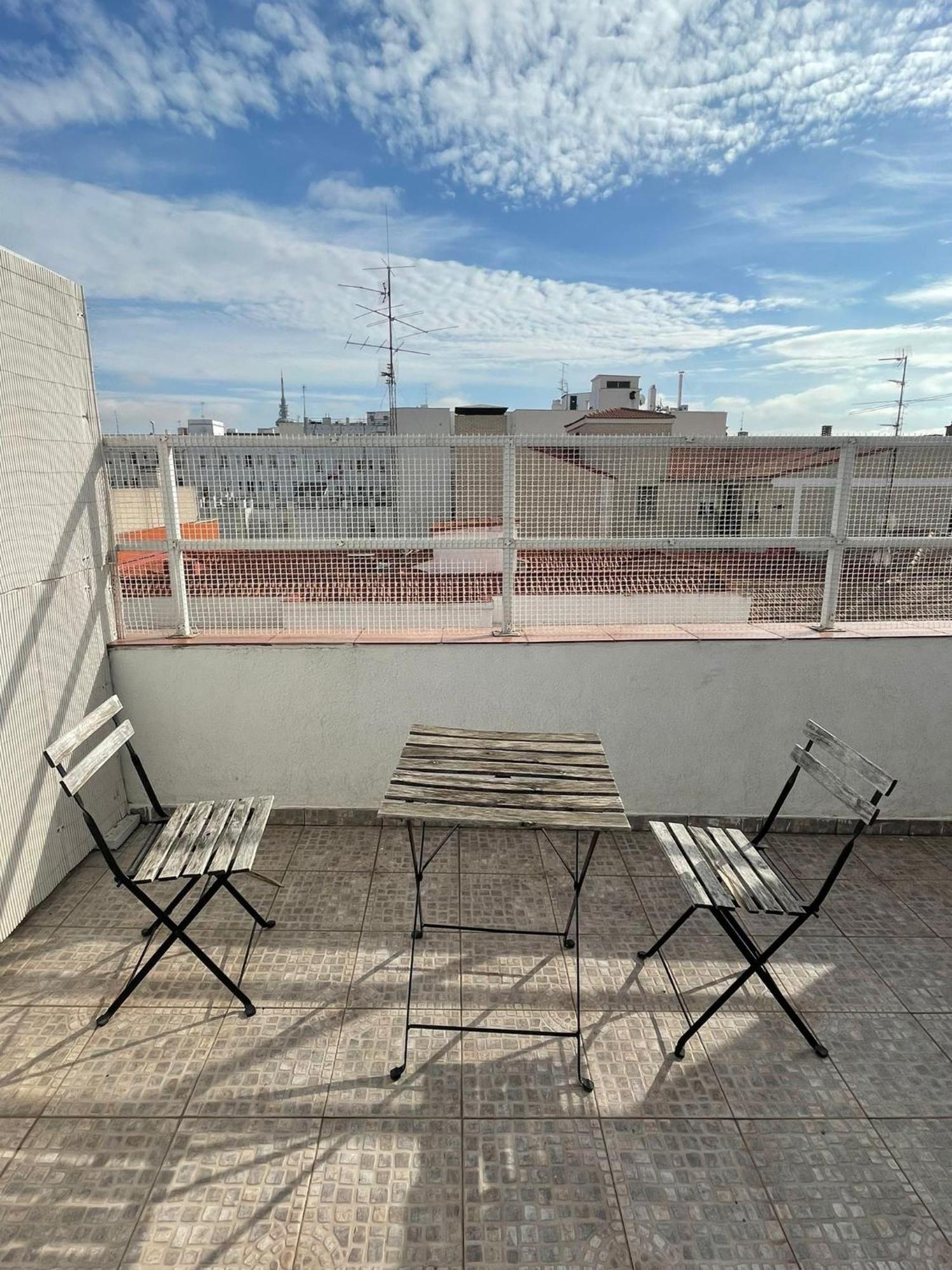 Estudio Con Terraza Ibiza-retiro I Habitación en casa particular Madrid